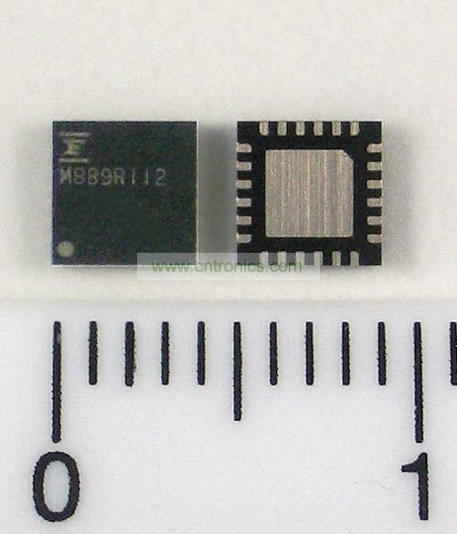 圖1:MB89R112芯片圖