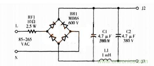 &pi;形LC濾波電路