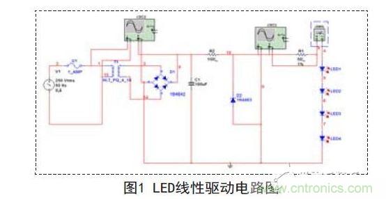 線性驅動電路原理圖