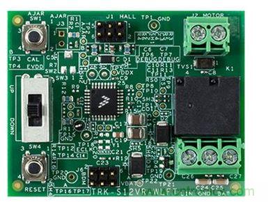 飛思卡爾TRK-S12VR-WLFT參考設計電路板