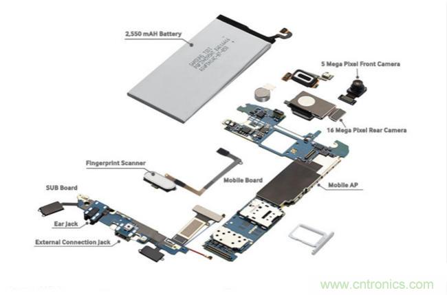 拆解三星Galaxy S6/S6 Edge，網友大呼&ldquo;有料&rdquo;！