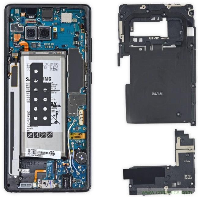 三星Note 8拆解，模塊化+分離式設計成趨勢？