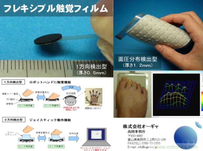 觸覺傳感器也靠進口？日本陣列式傳感器10萬元一個