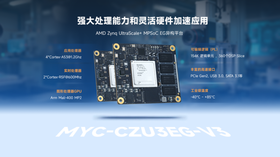 異構(gòu)計(jì)算新力量！米爾推出基于AMD MPSoC的高性能異構(gòu)計(jì)算平臺(tái)